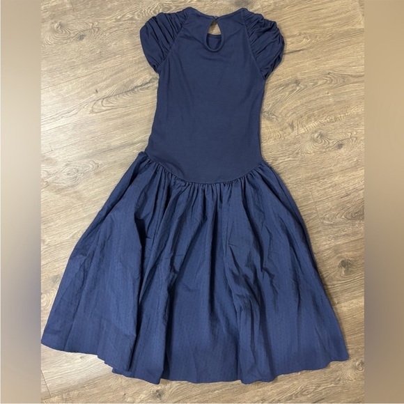 *NWT* Free People Afternoon Elegance Midi Dress in Indigo Pura - Picture 7 of 8